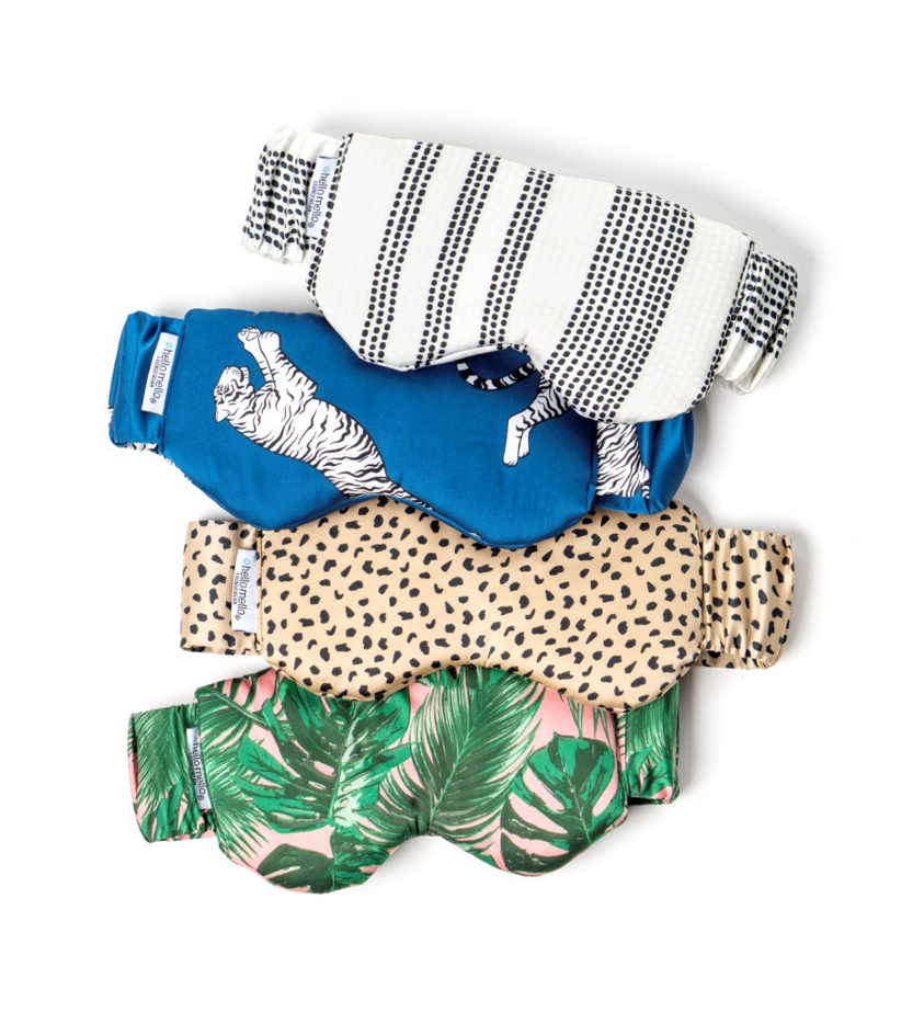 Hello Mello Beauty Sleep Satin Sleep Mask Open Stock: Aloha Bed