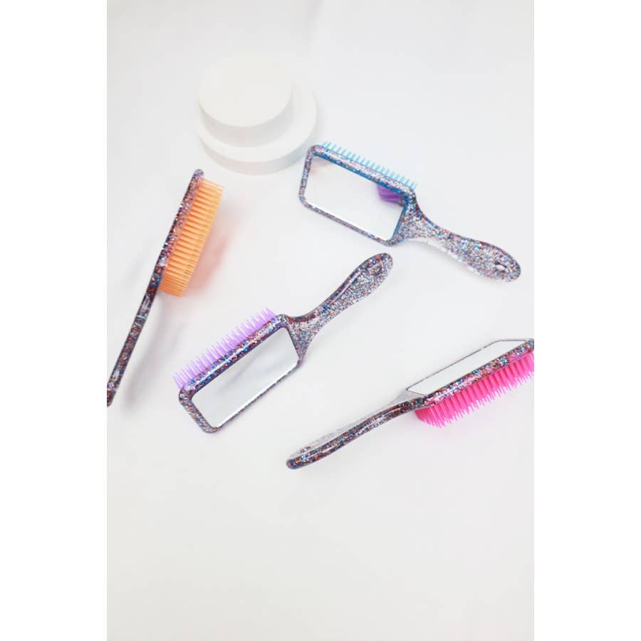 Hair Comb with Mirror Set