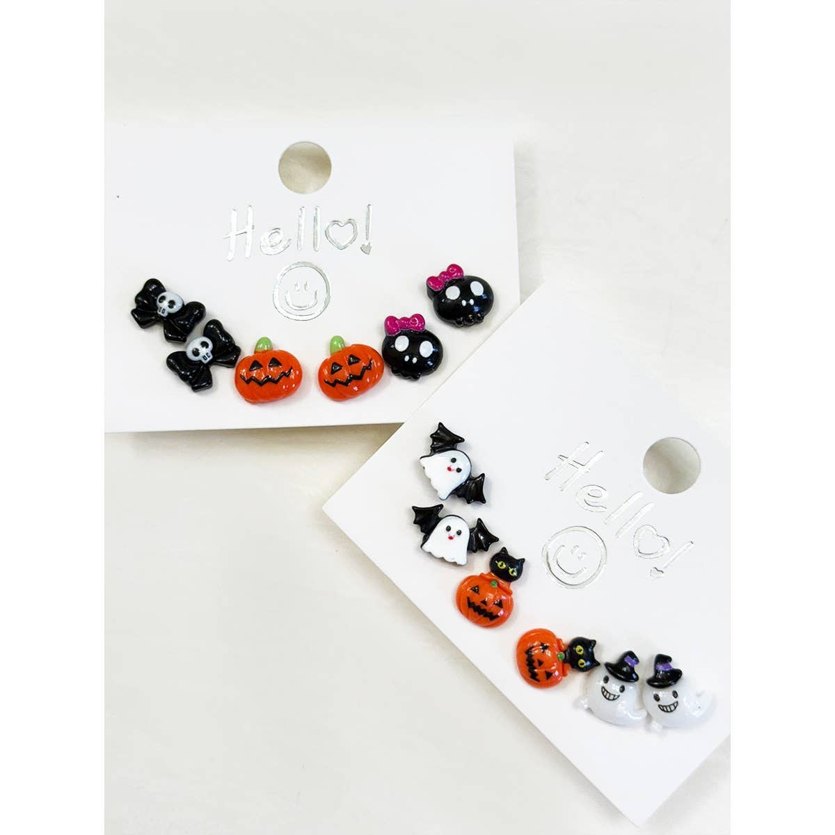 Cute Halloween Theme Earring Set