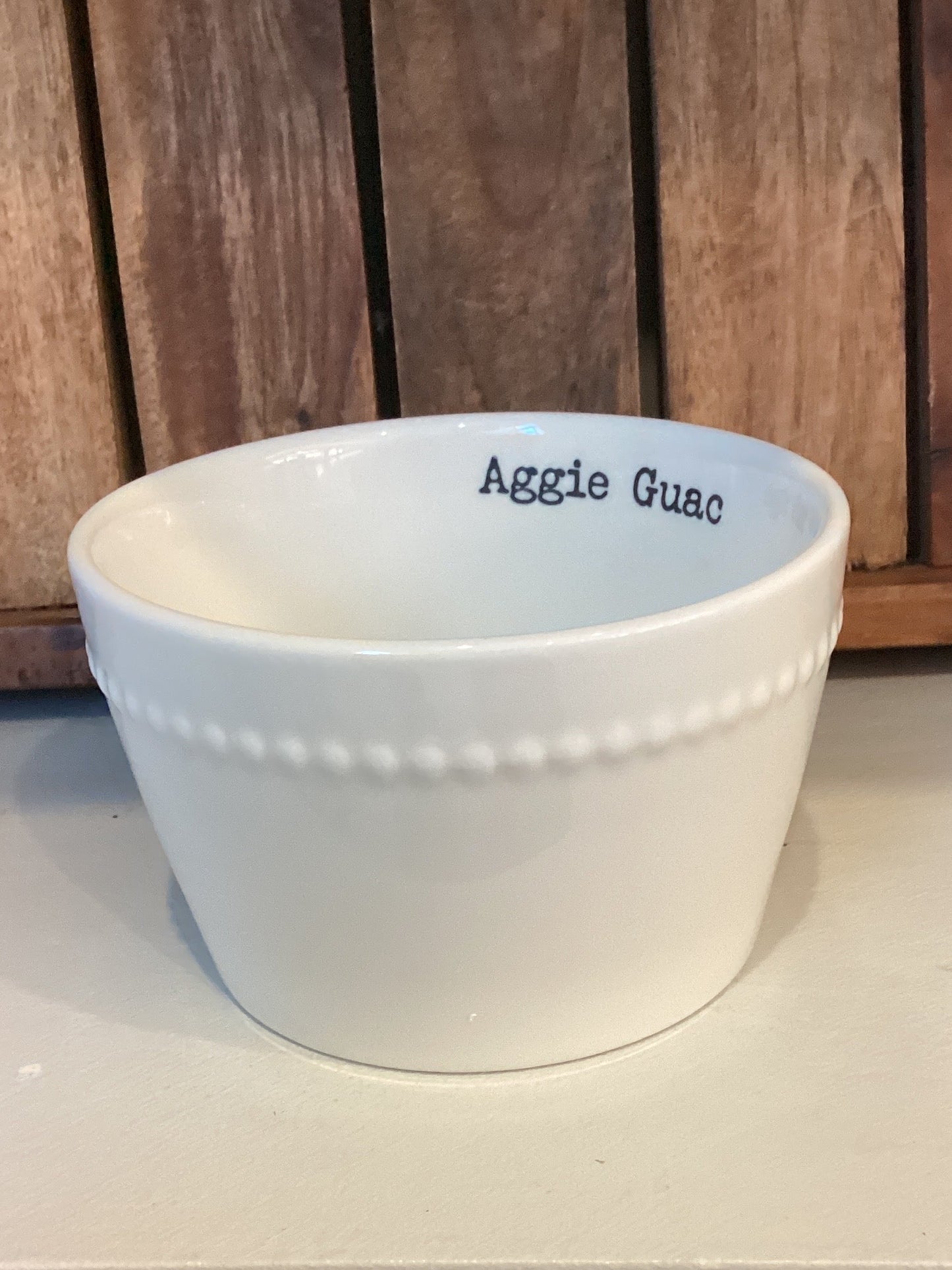 Aggie Guac Dish