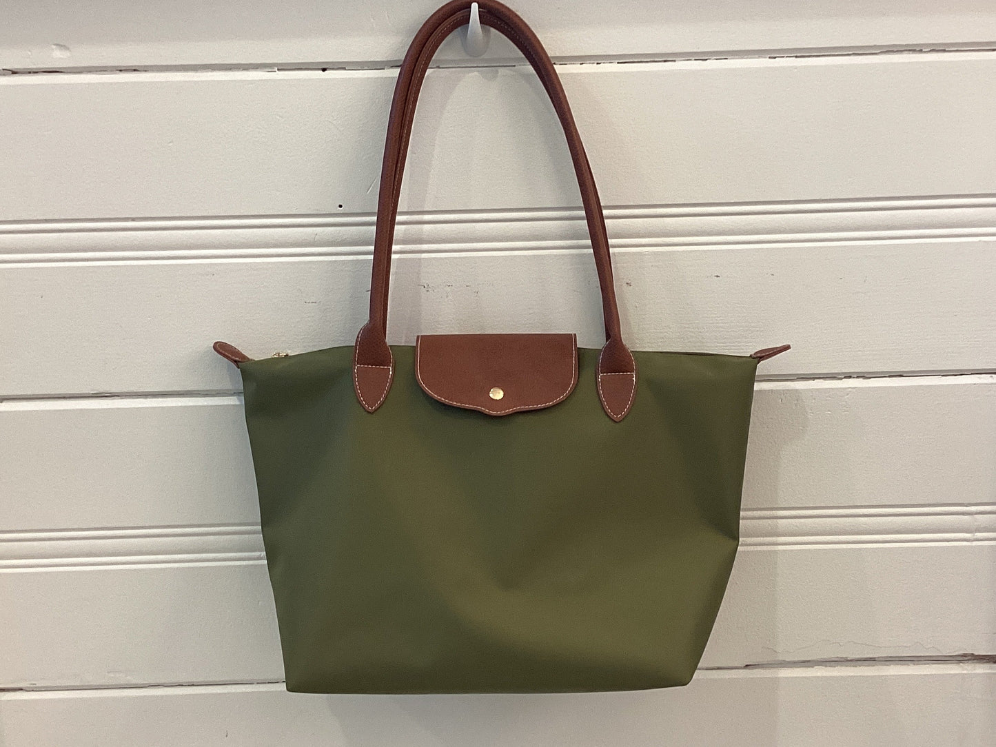 Dorian 20 inch Nylon Tote Bag Olive