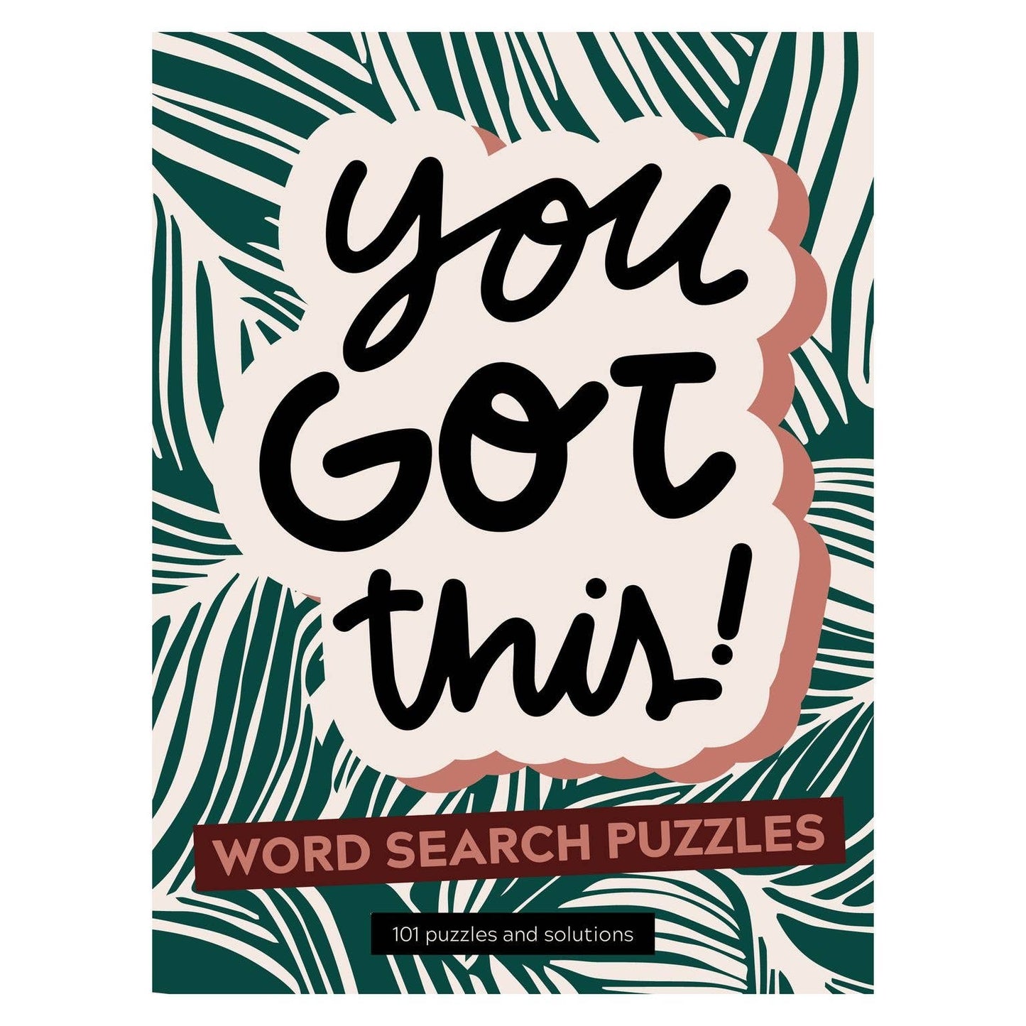 You Got This Word Search Book Spiral Puzzle Pad