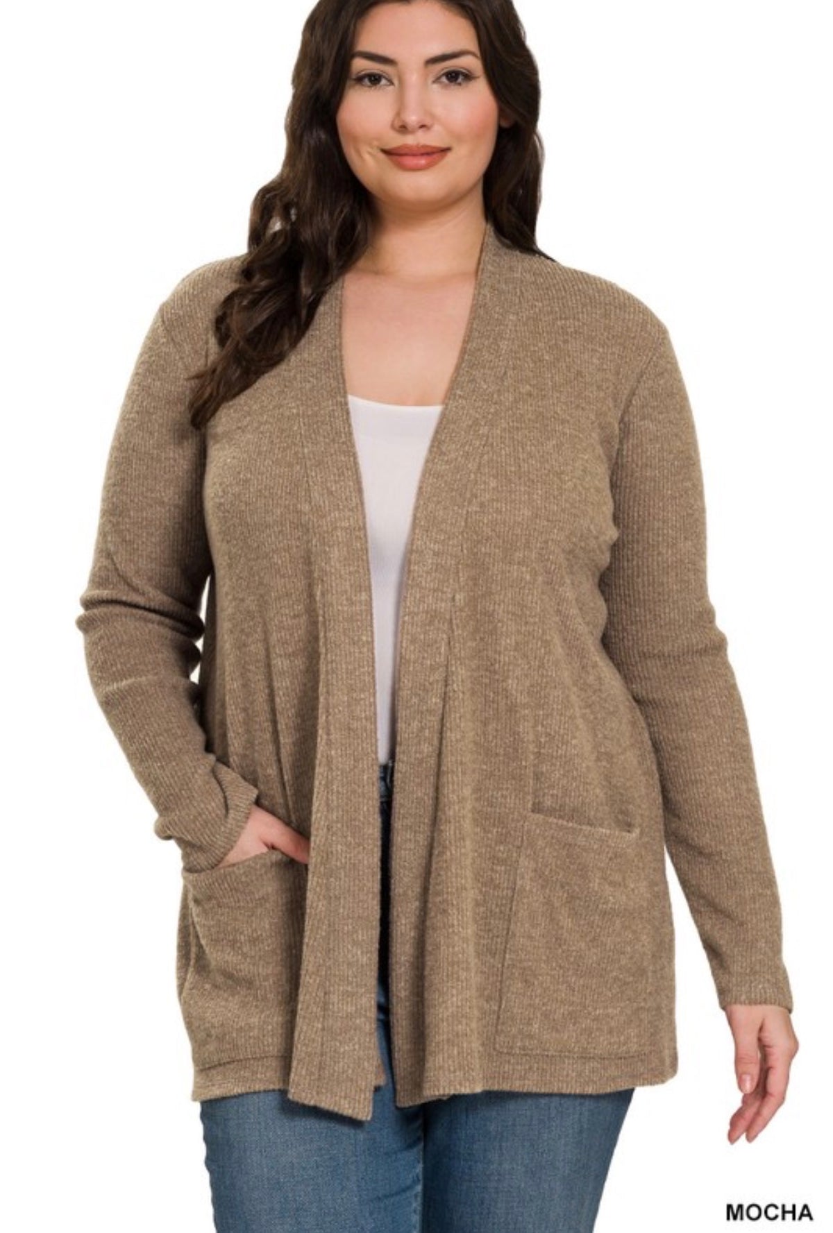 Plus cardigan