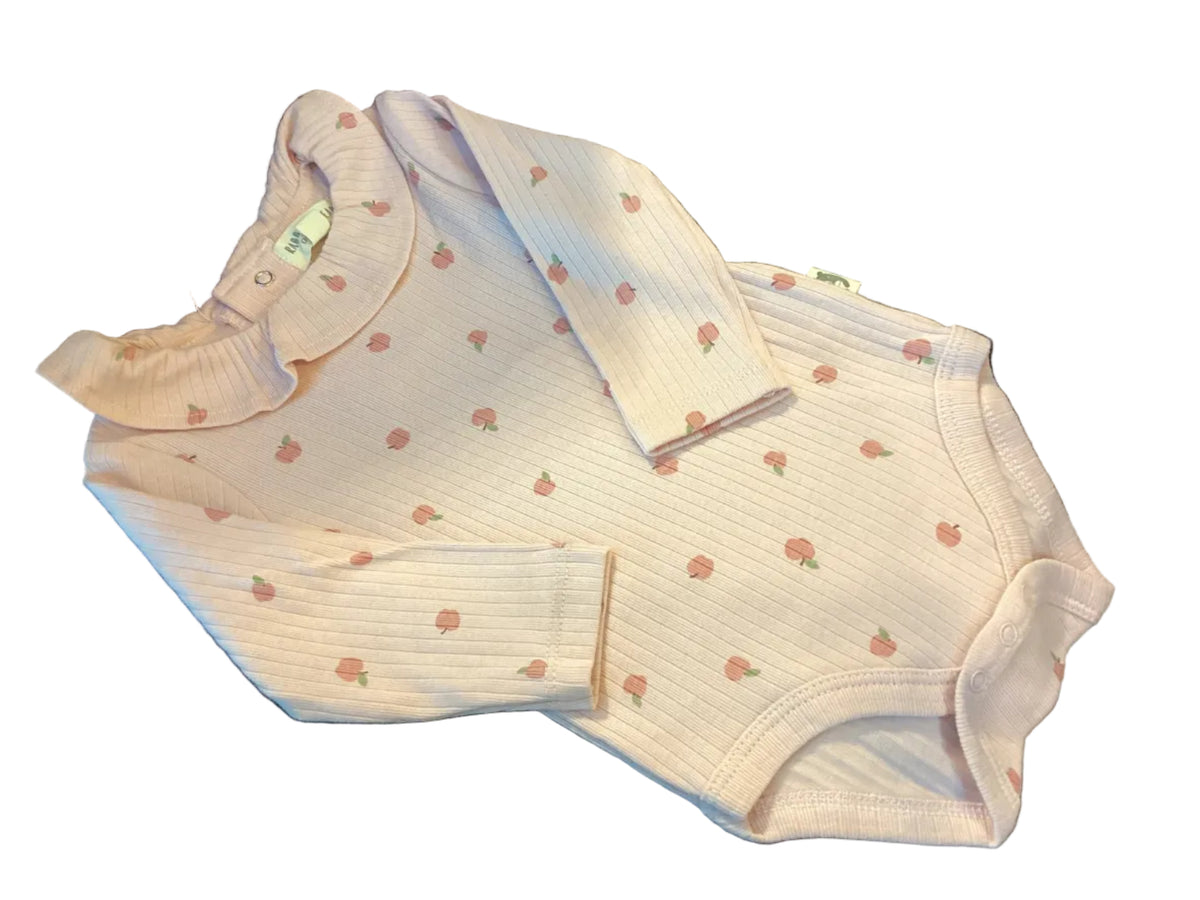 Pink with Apples Onesie
