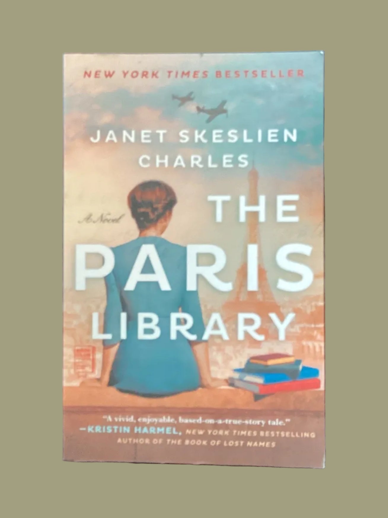 The Paris Library book