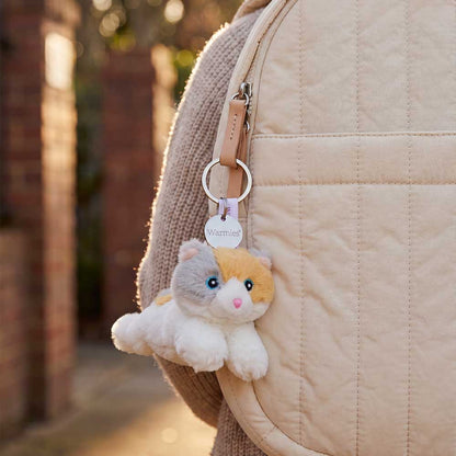 Calico Cat Keyring sensory Squishy fun teen trendz