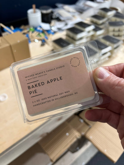 Baked Apple Pie Soy Wax Candle 4 oz