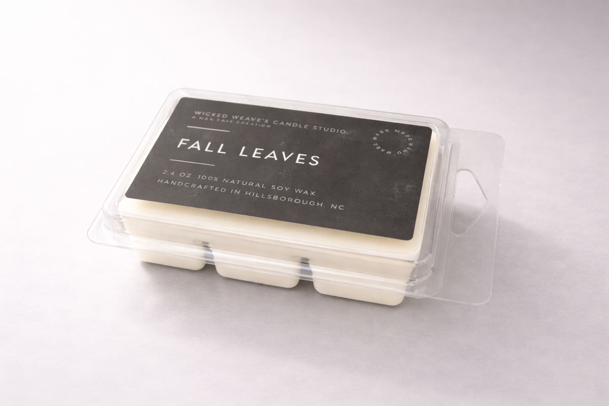 Fall Leaves Soy Wax Candle 4 oz