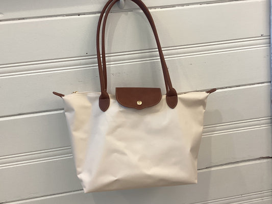 Dorian 20 inch Nylon Tote Bag Ivory