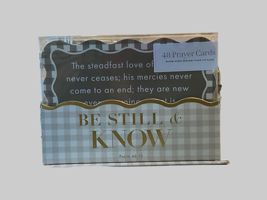 Be Still & Know Prayer Cards
