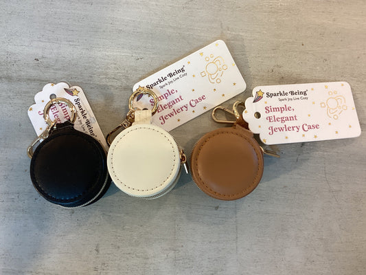 Mini keychain jewelry box
