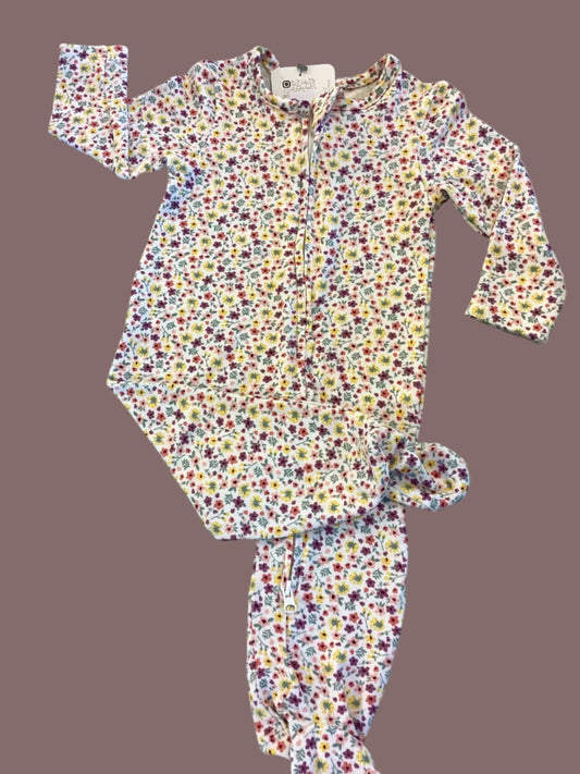 Floral Super Soft Onsie 0-3 Months