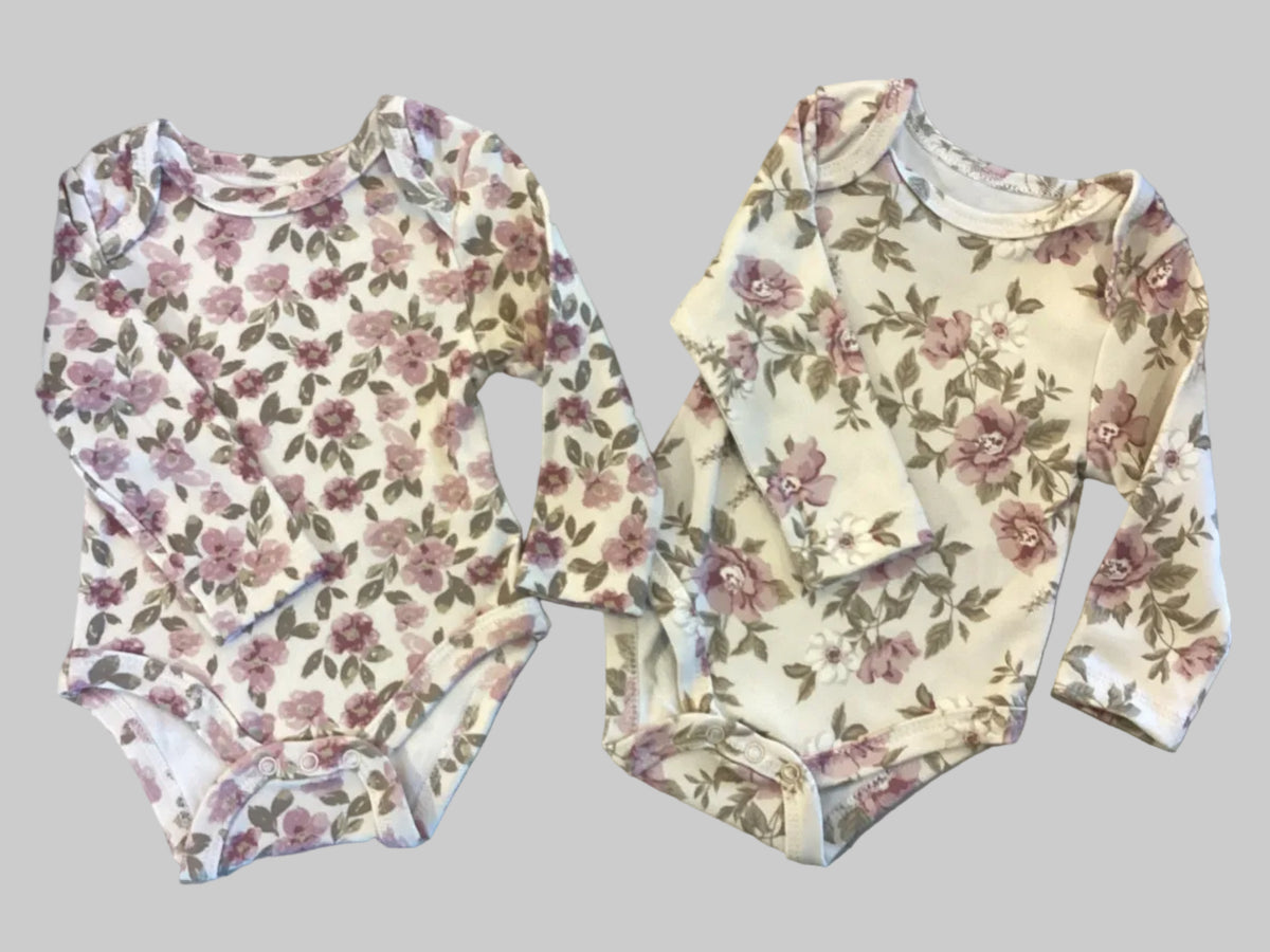 Soft Floral Onesie