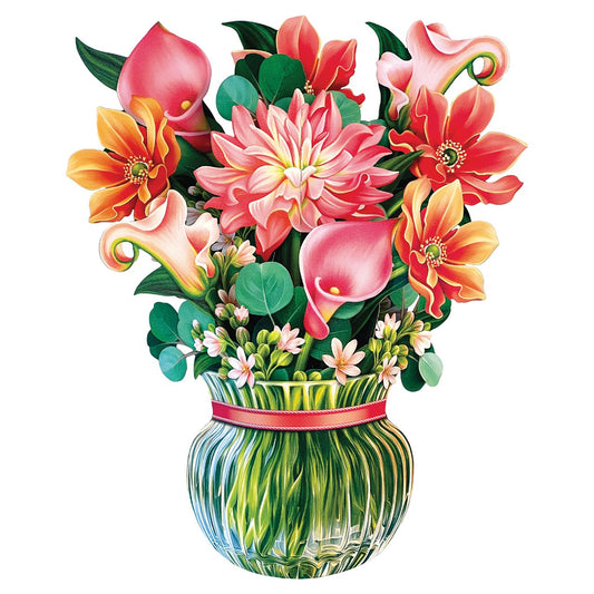 FreshCut Paper Life-Size Flower Bouquet - Dear Dahlia