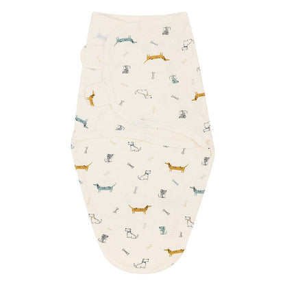 All-Season Cotton Baby Swaddle Blanket with Cute Print