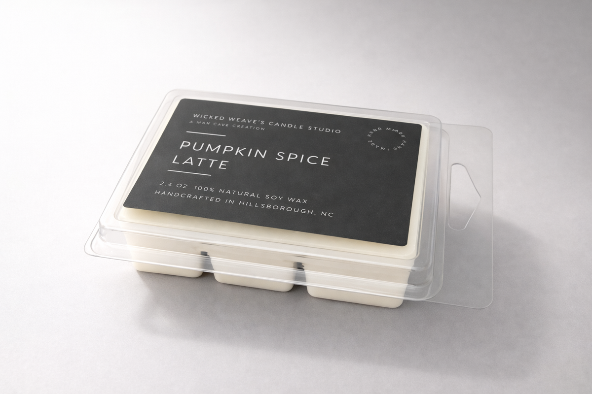 Pumpkin Spice Latte Soy Wax Candles 4 oz