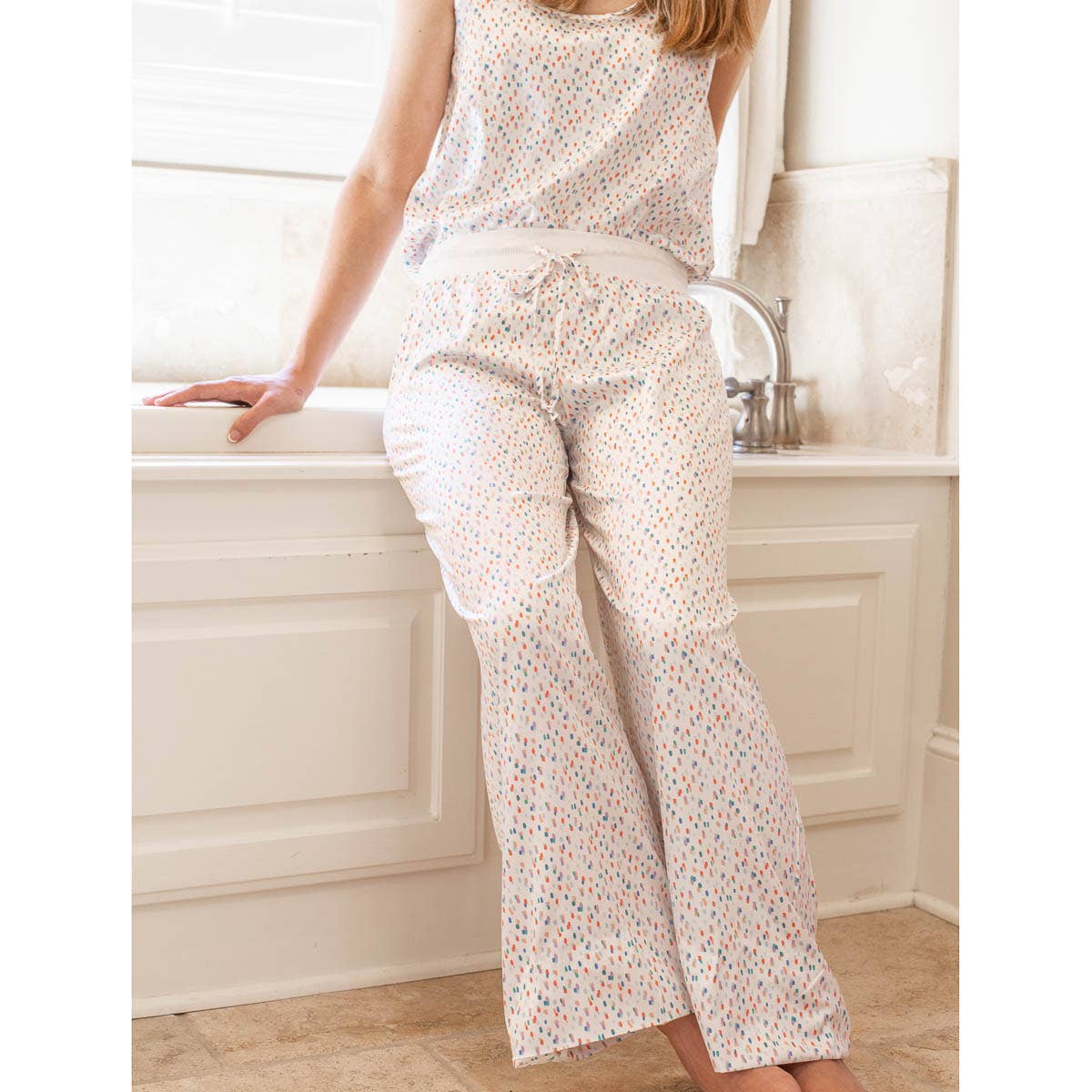 Confetti Slumber Pants   White/Multi