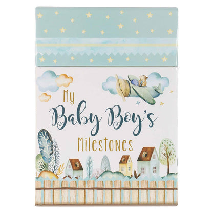 Card Box My Baby Boy's Milestones