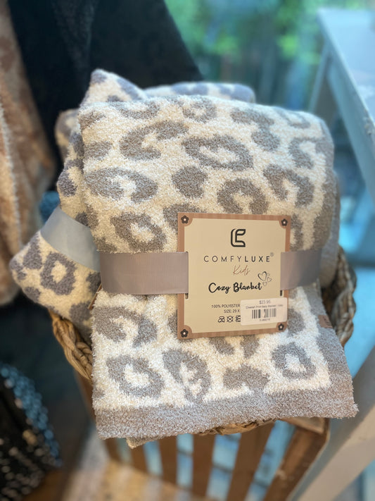 Cheetah Print Baby Blanket