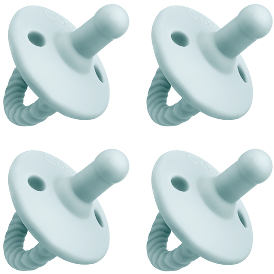 Pacifiers, 4-pack- Blue